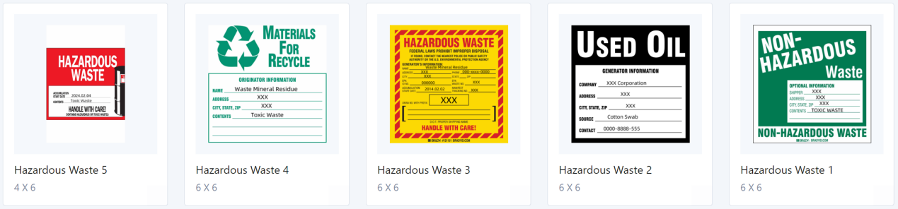 Etykieta odpadów niebezpiecznych templates.png